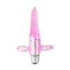 Clear Pink Vibrating Tongue Finger Vibrator